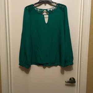 Elegant Green Women's Top
